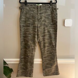 Anthropology Camo Pants